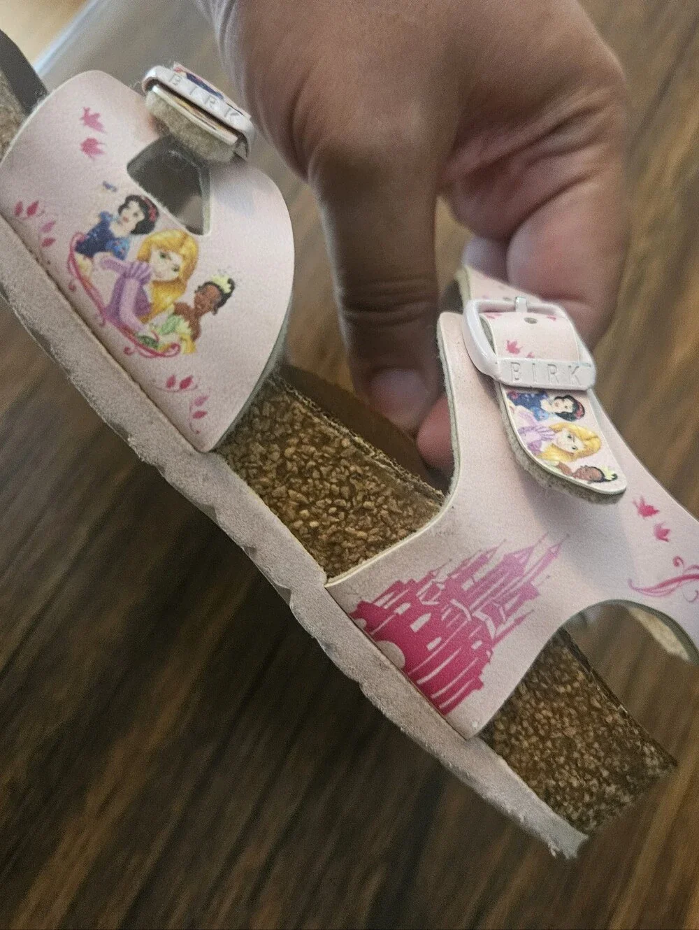 Rare Disney Princess Birkenstock Sandals Size 27 (9)
